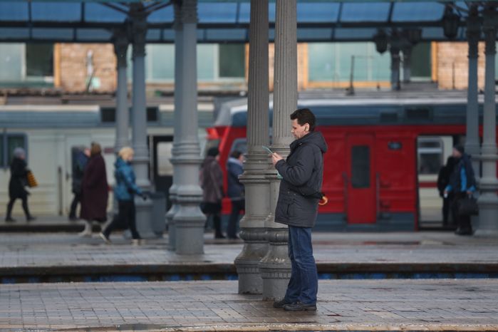 Ярославский вокзал в Москве