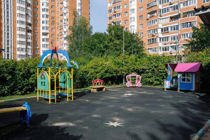 Игровая площадка в детском саду «Светлячок» в Химках