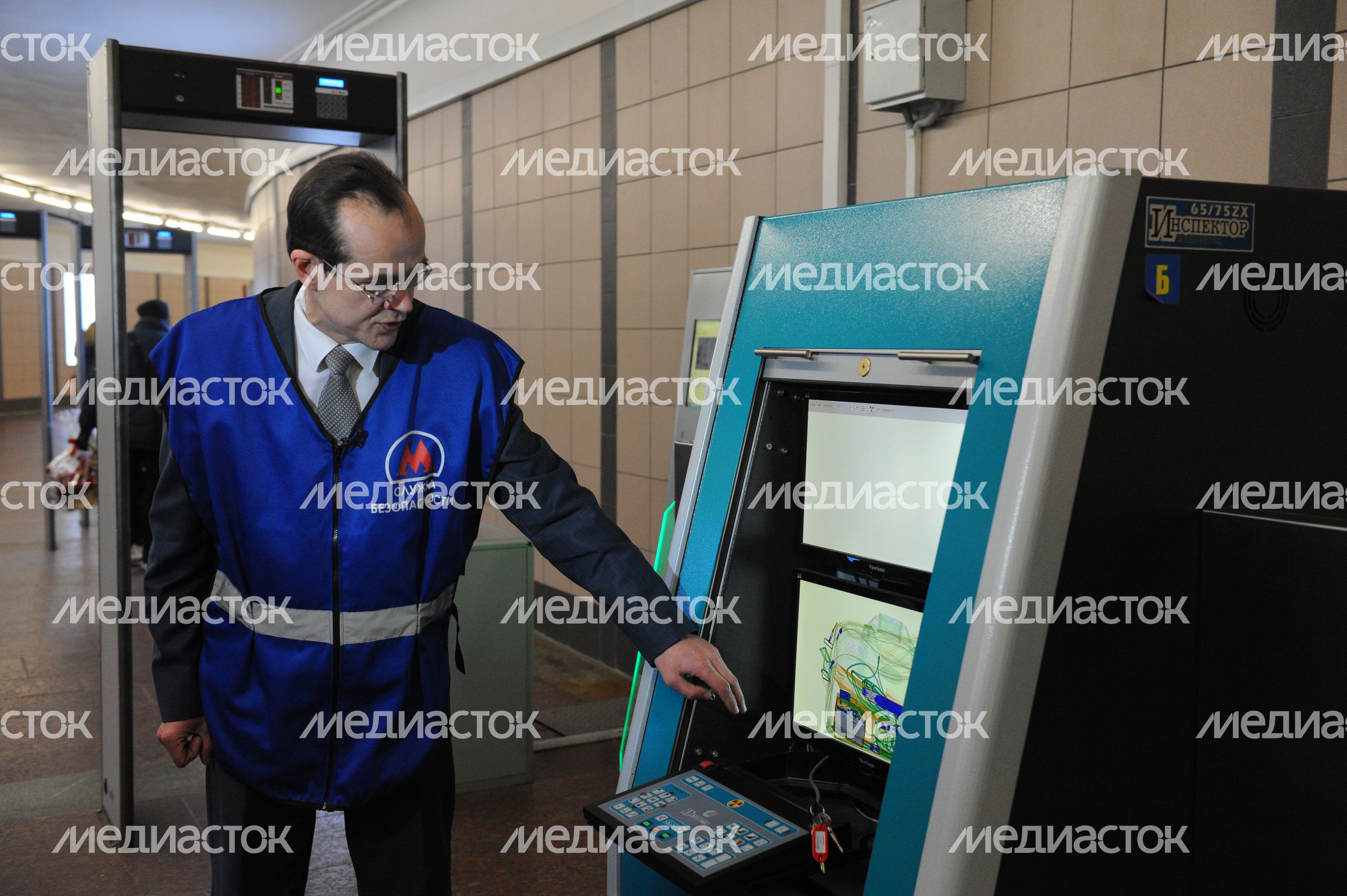 Досмотровые зоны Московского метрополитена