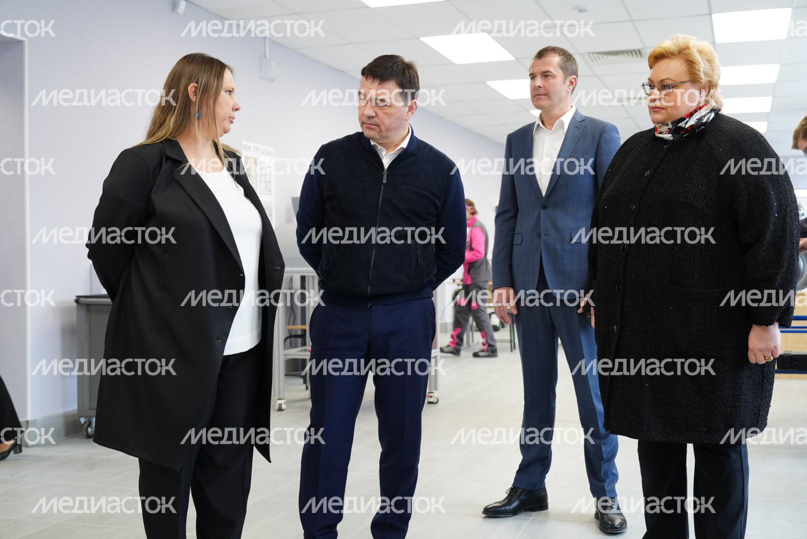 Посещение губернатором Люберецкого техникума