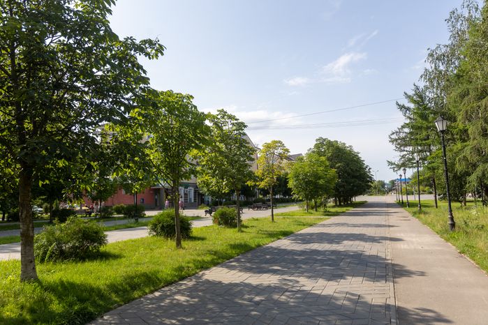Петровский бульвар в Лосино-Петровском