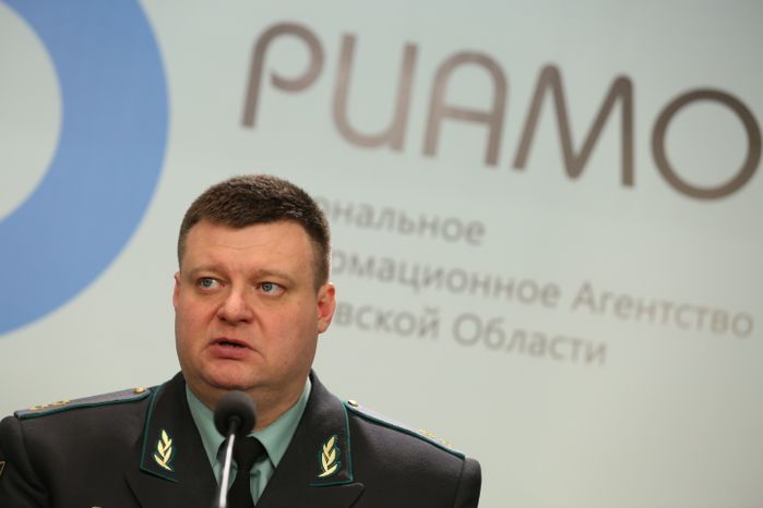 Пресс-конференция руководителя УФССП Сергея Щебекина в РИАМО