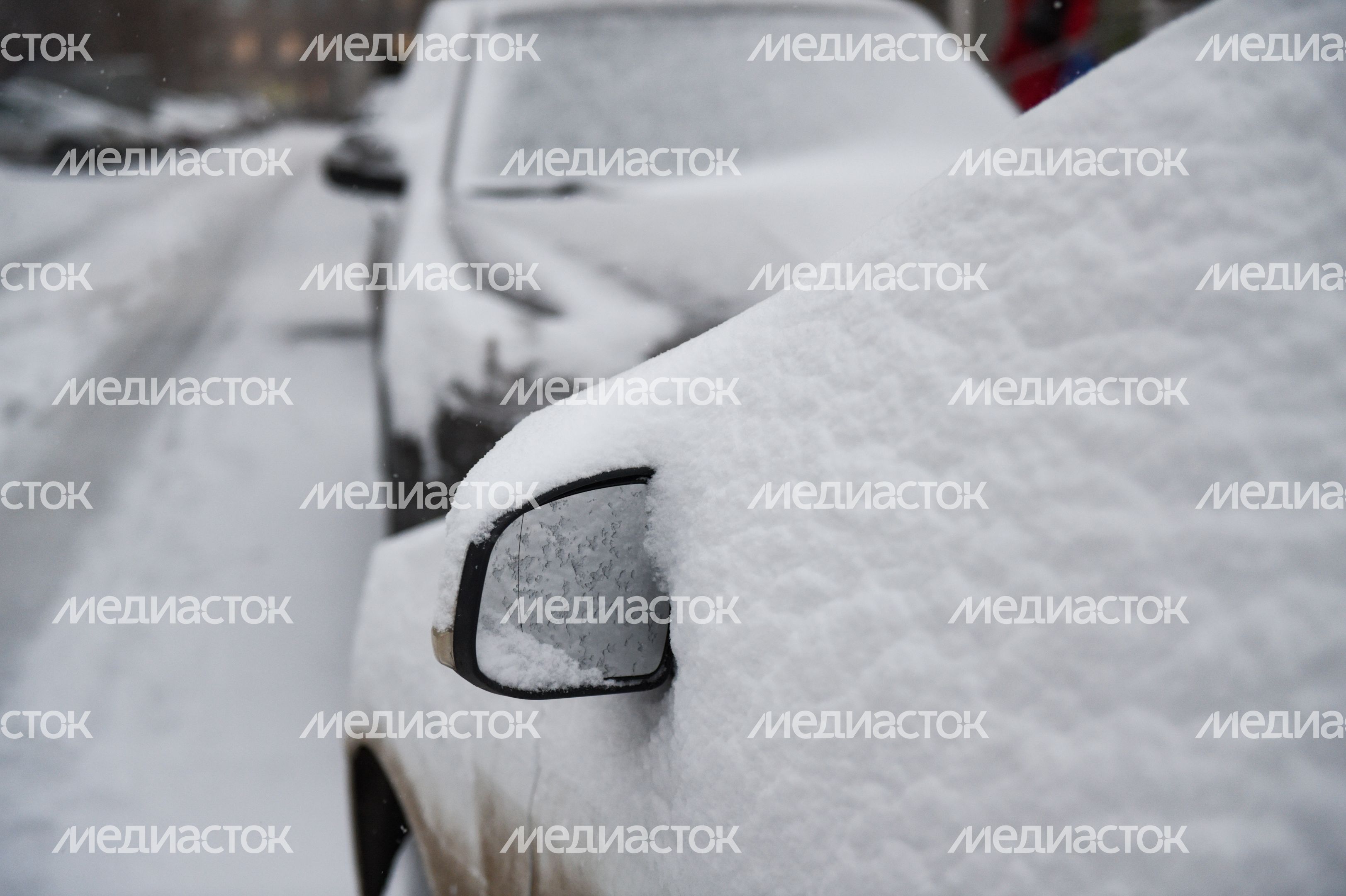 Снегопад в Москве
