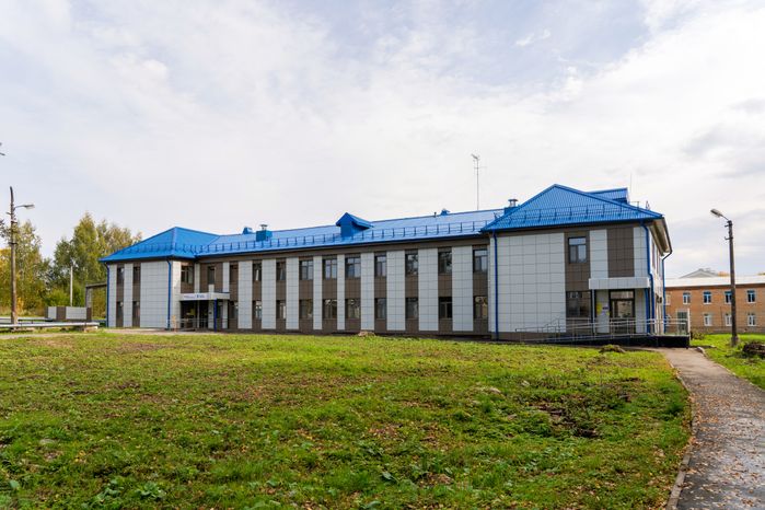 Взрослая поликлиника в Талдоме после капитального ремонта. Корпус «Б»