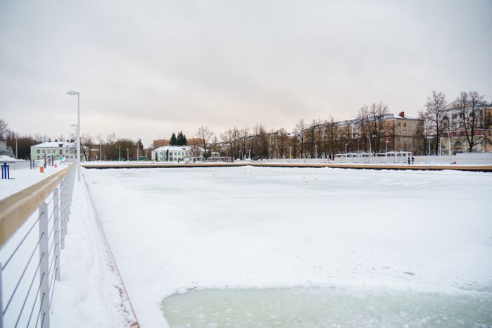 Зимние виды города Электросталь