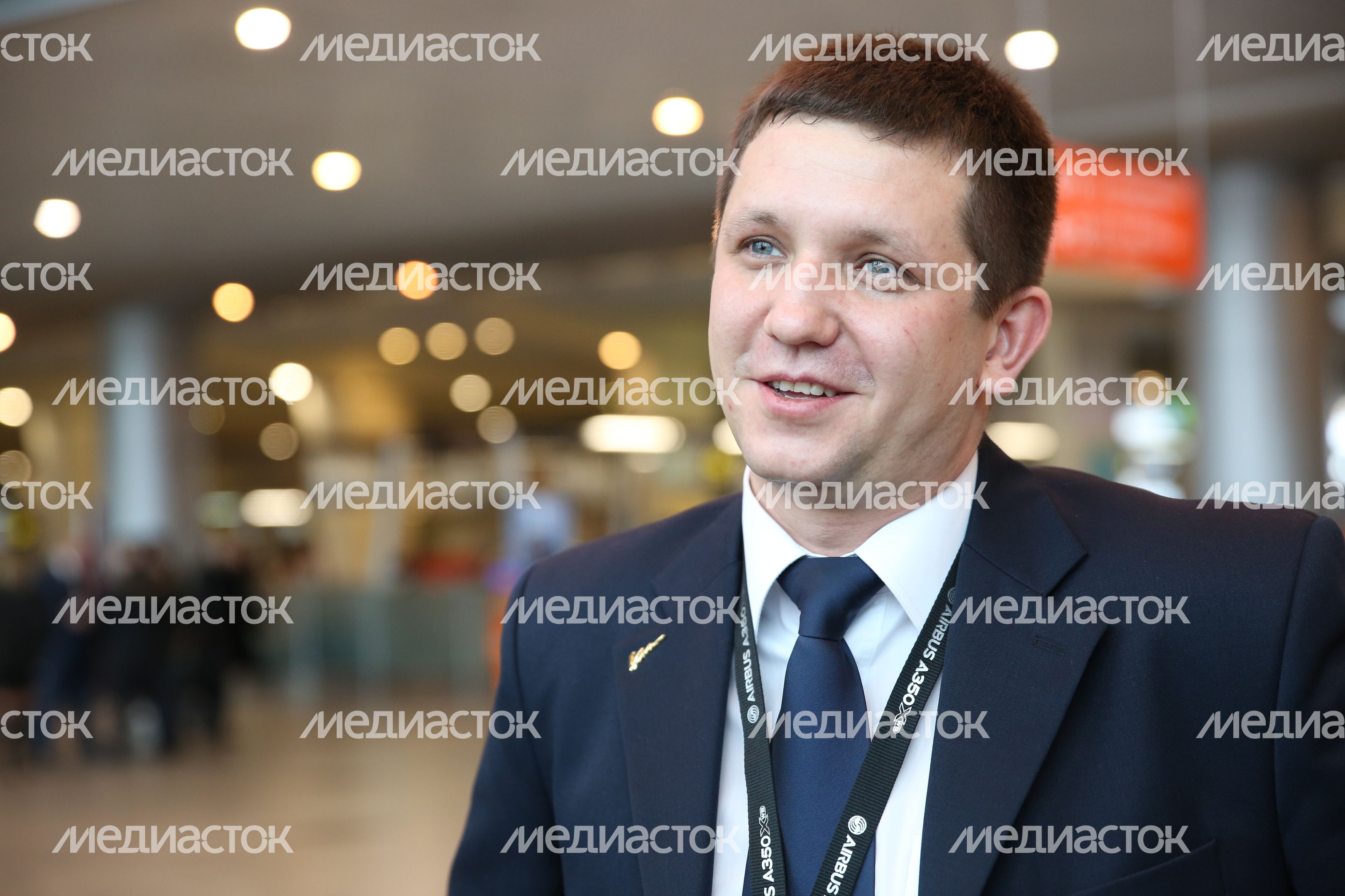 Экипаж авиакомпании «Вим-авиа» в аэропорту Домодедово