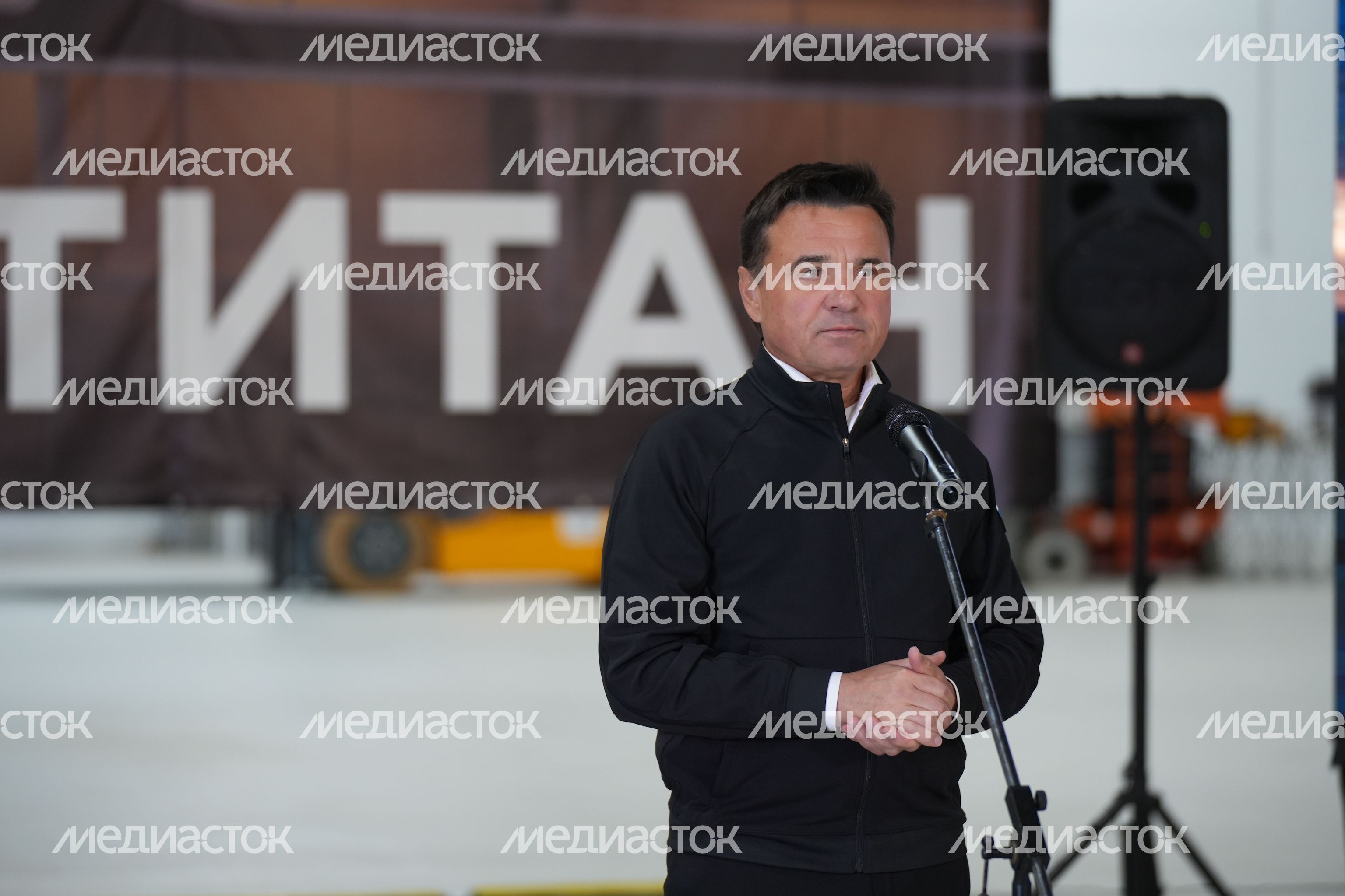 Андрей Воробьев запустил первый производственный корпус ГИП "Титан" в Ленинском г.о. Андрей Воробьев запустил первый производственный корпус ГИП "Титан" в Ленинском г.о.