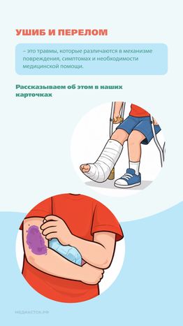 Перелом или ушиб Вертикаль 02