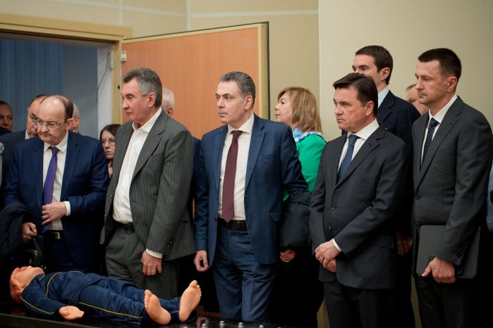 Андрей Воробьев посетил НИЦ "Курчатовский институт" ИФВЭ в Протвине
