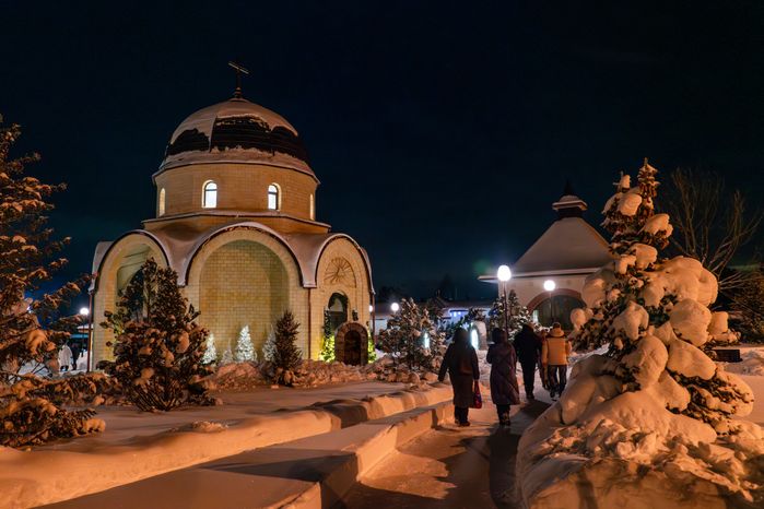 Михайло-Архангельский храм деревни Бушарино округа Звенигород