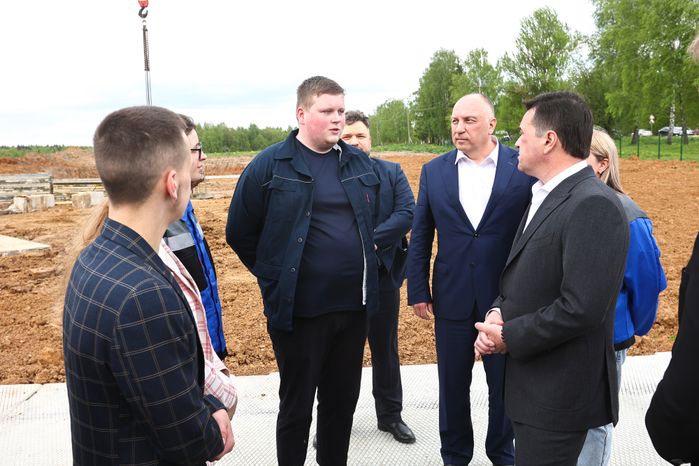 Закладка камня в строительство Селекционно-генетического центра "Смена"