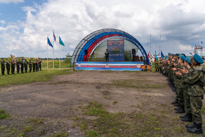 Чехов. День ВДВ на аэродроме ДОСААФ