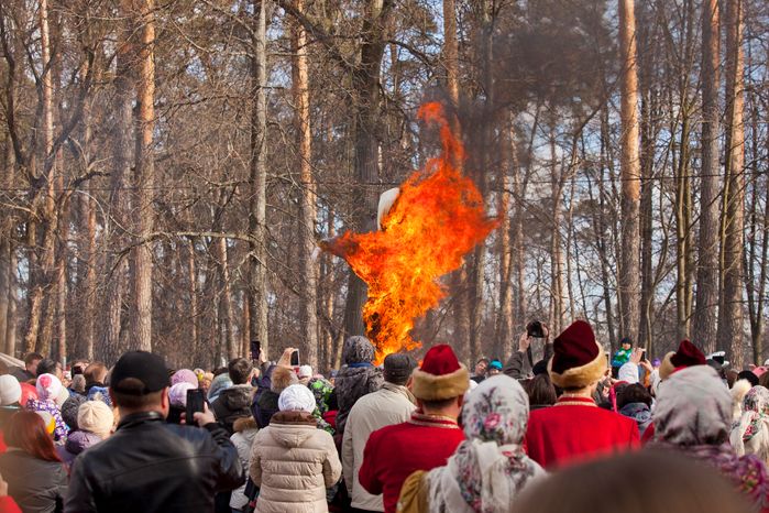 Масленичные гуляния в Раменском