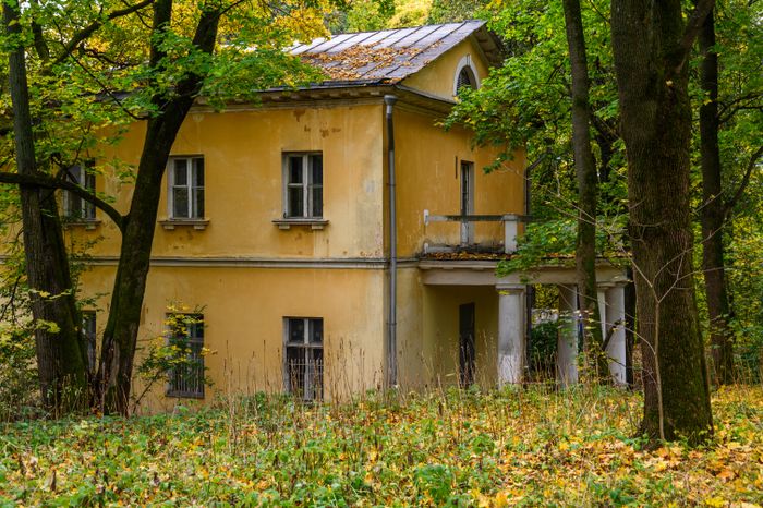 Осень в усадьбе Суханово Ленинского округа