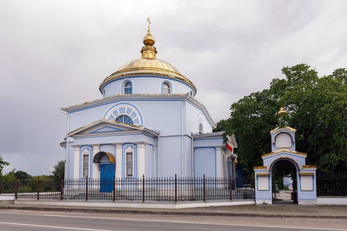 Церковь иконы Божией Матери Всех скорбящих Радость в Тимонино округа Лосино-Петровский
