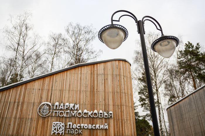 Зимний Пестовский парк в Балашихе