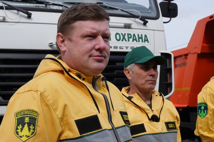 Передача специализированной лесотехники лесничествам Подмосковья
