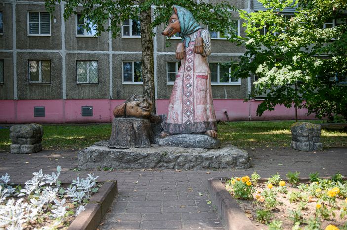 Летние виды скульптур в Раменском