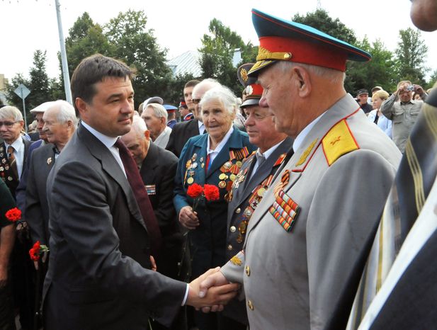 Рабочая поездка А. Воробьева в Рузу