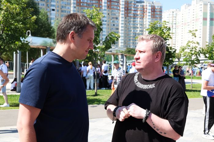 Вячеслав Духин встретился с "Волонтерами Подмосковья" на фестивале регионального движения