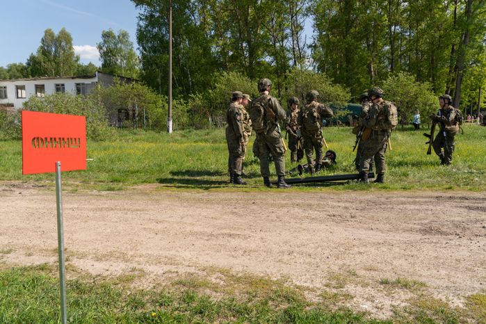Военно-техническая игра "Арт-дуэль-2024" на аэродроме Волосово