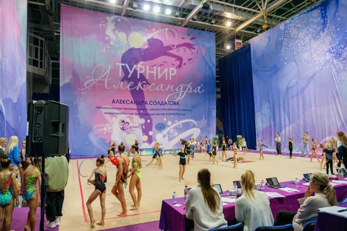 Турнир по художественной гимнастике в Люберцах