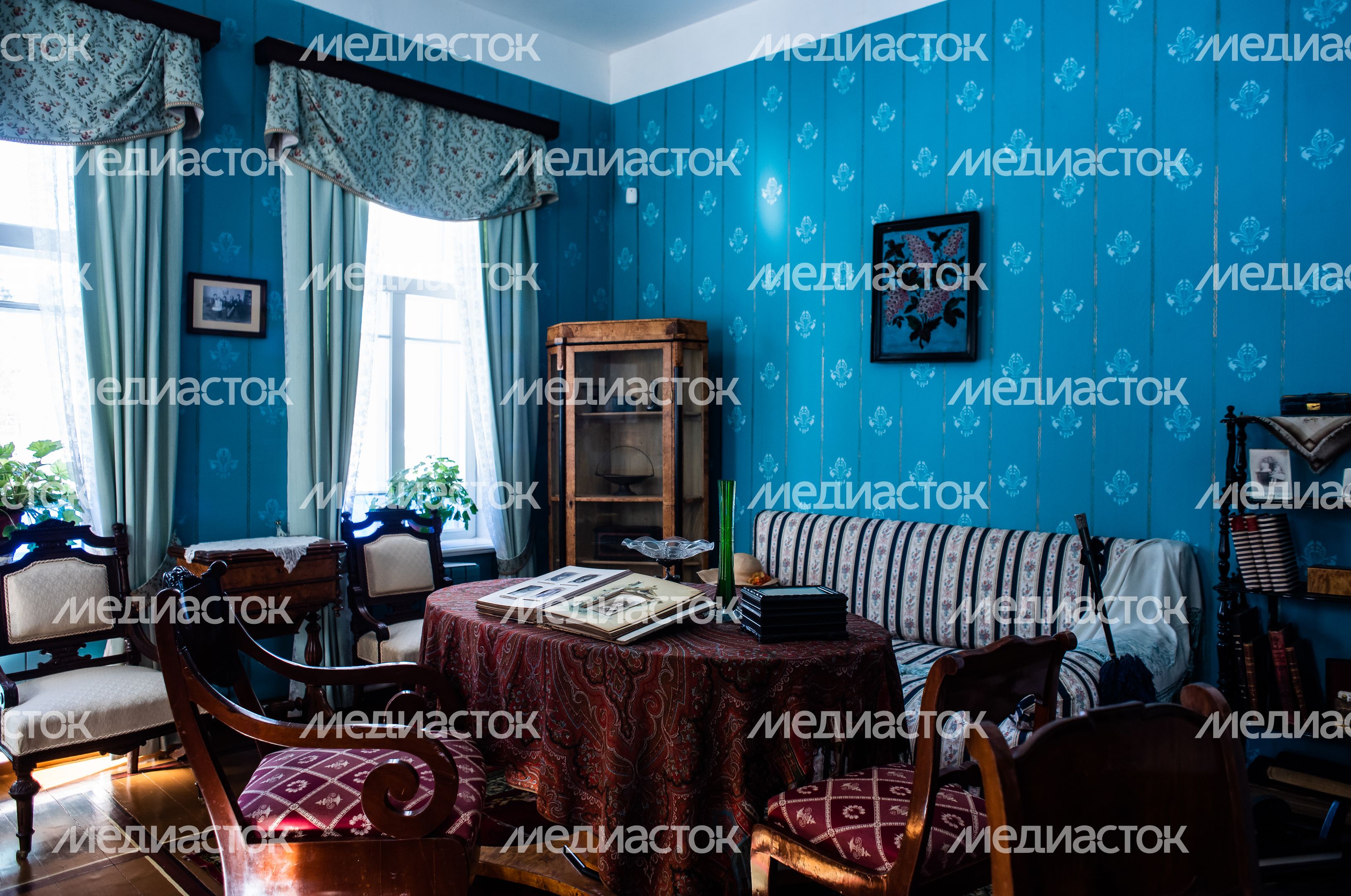 Зимние виды усадьбы Шахматово