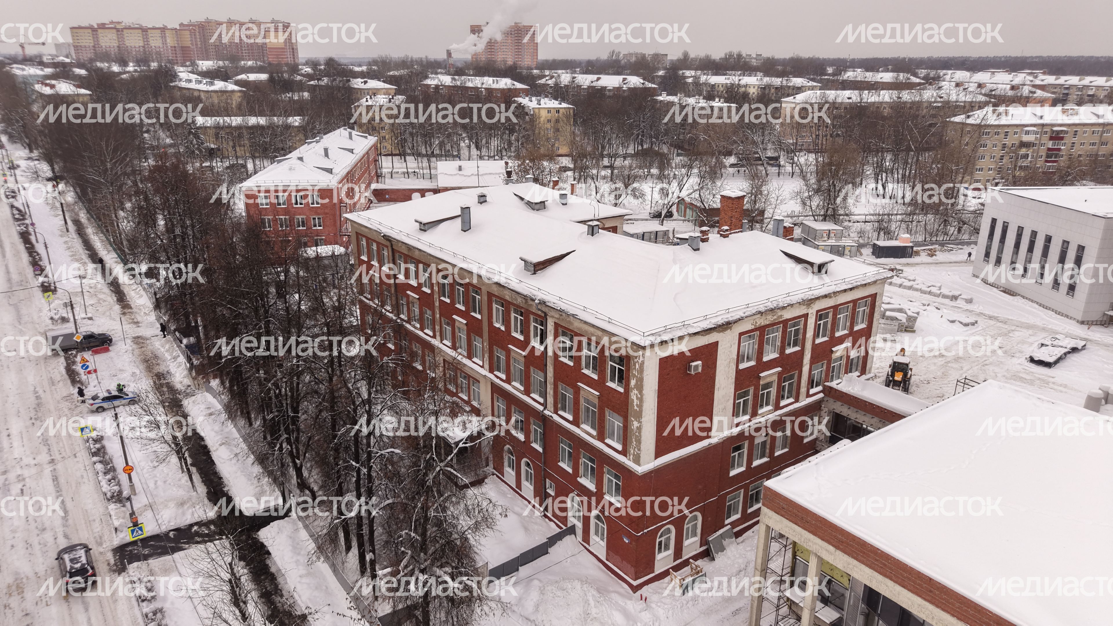 В Подольске продолжается строительство пристройки к школе №16 на 580 мест В Подольске продолжается строительство пристройки к школе №16 на 580 мест
