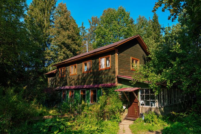 Поселок Нижние дачи на территории Звенигородской биологической станции МГУ