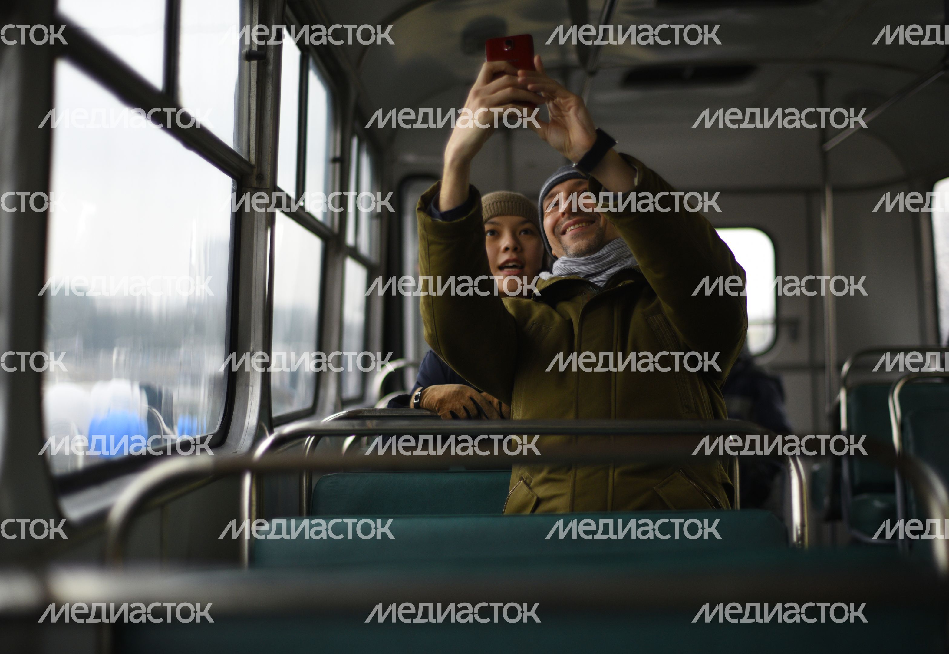 Праздник московского троллейбуса в Москве