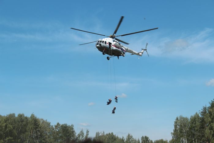 Учения спасателей в Международном лагере USAR-2015 в Ногинске