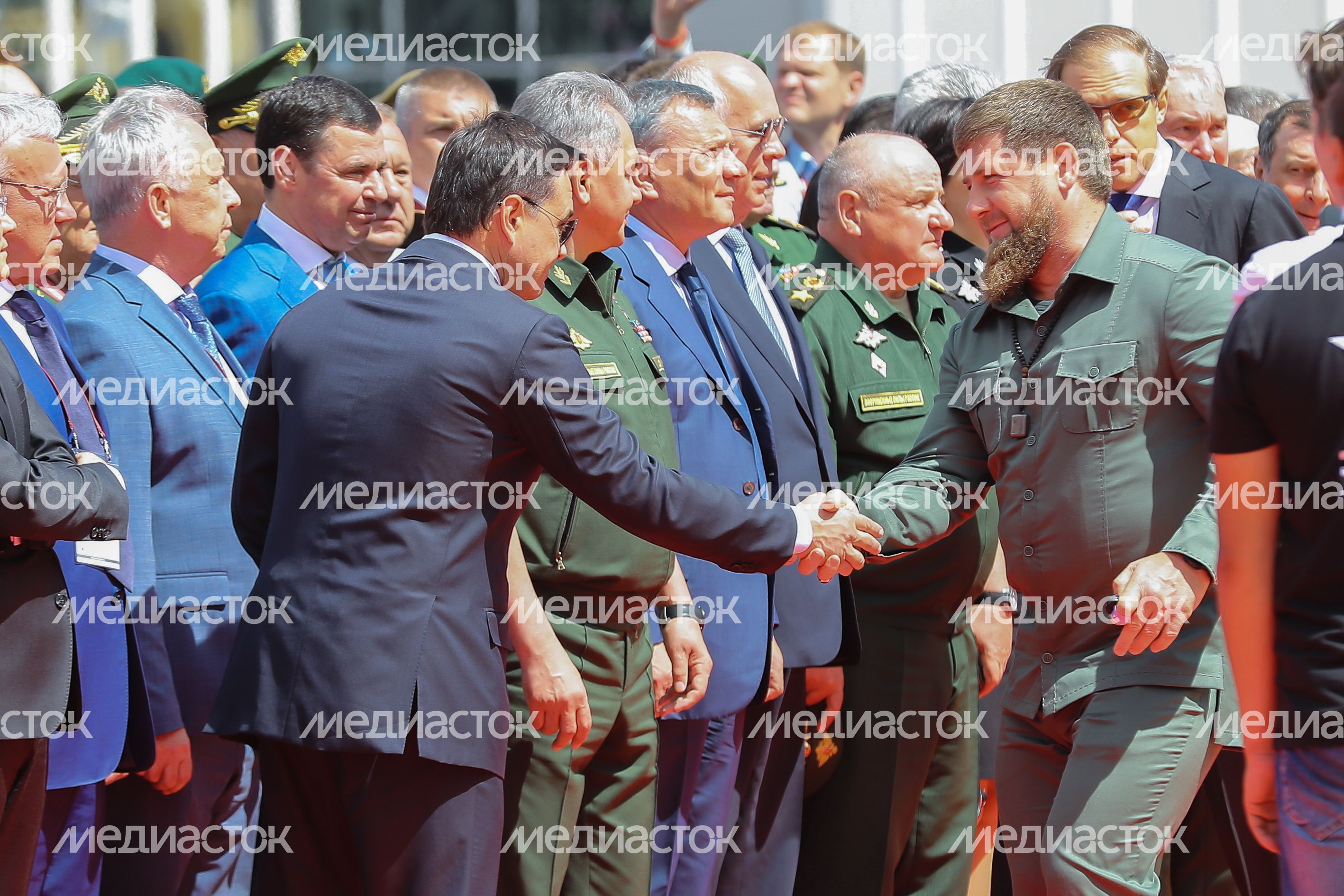 Церемония открытия международного военно-технического форума «Армия-2019»