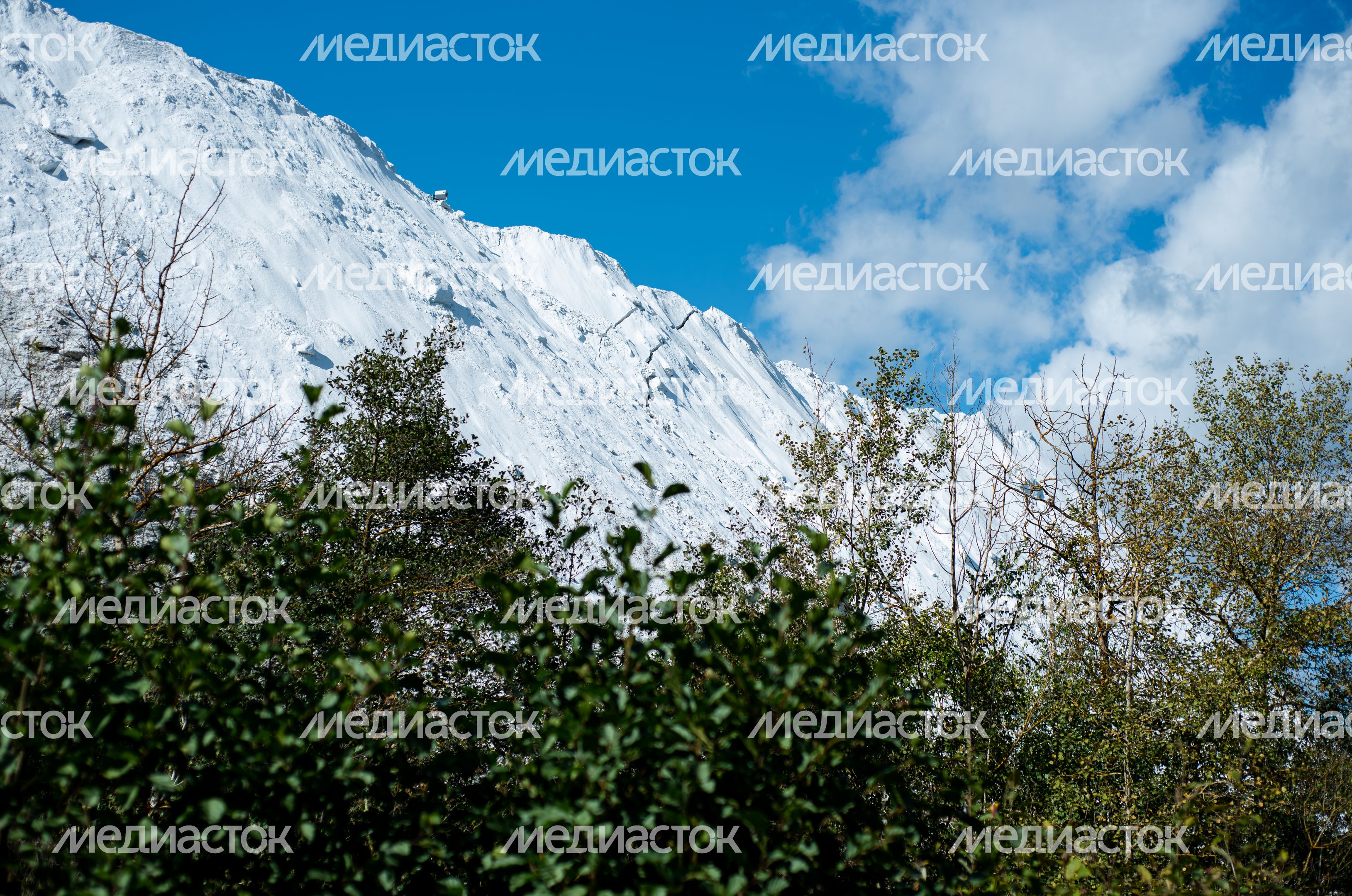 Белая гора в городе Воскресенск