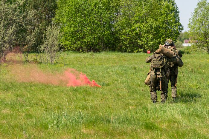 Военно-техническая игра "Арт-дуэль-2024" на аэродроме Волосово