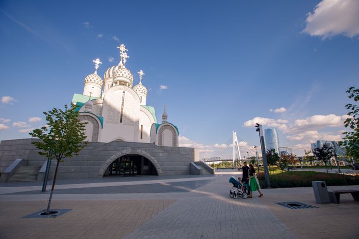 Красногорск. Никольская церковь