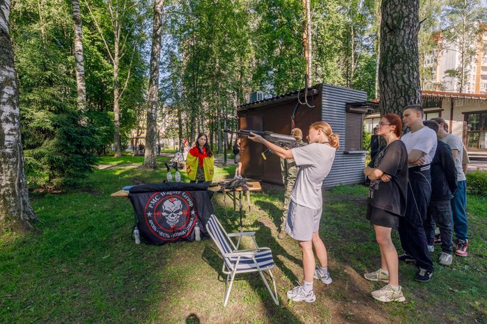 Спортивные мероприятия провели для молодежи на патриотическом фестивале «Гордость поколений» в Ногинске Богородского округа