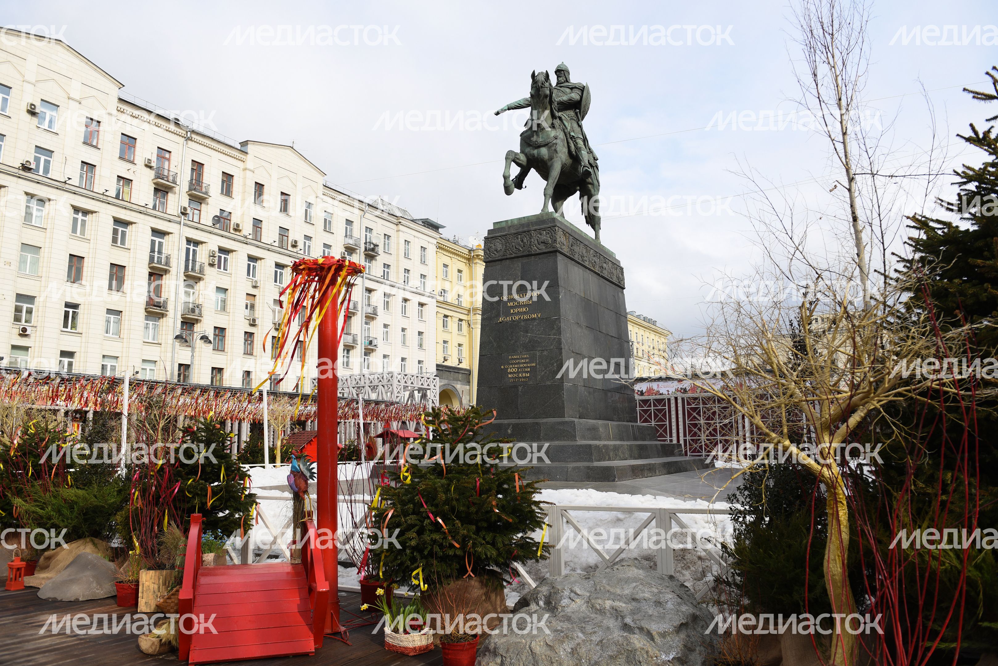 Открытие фестиваля «Московская Масленица»