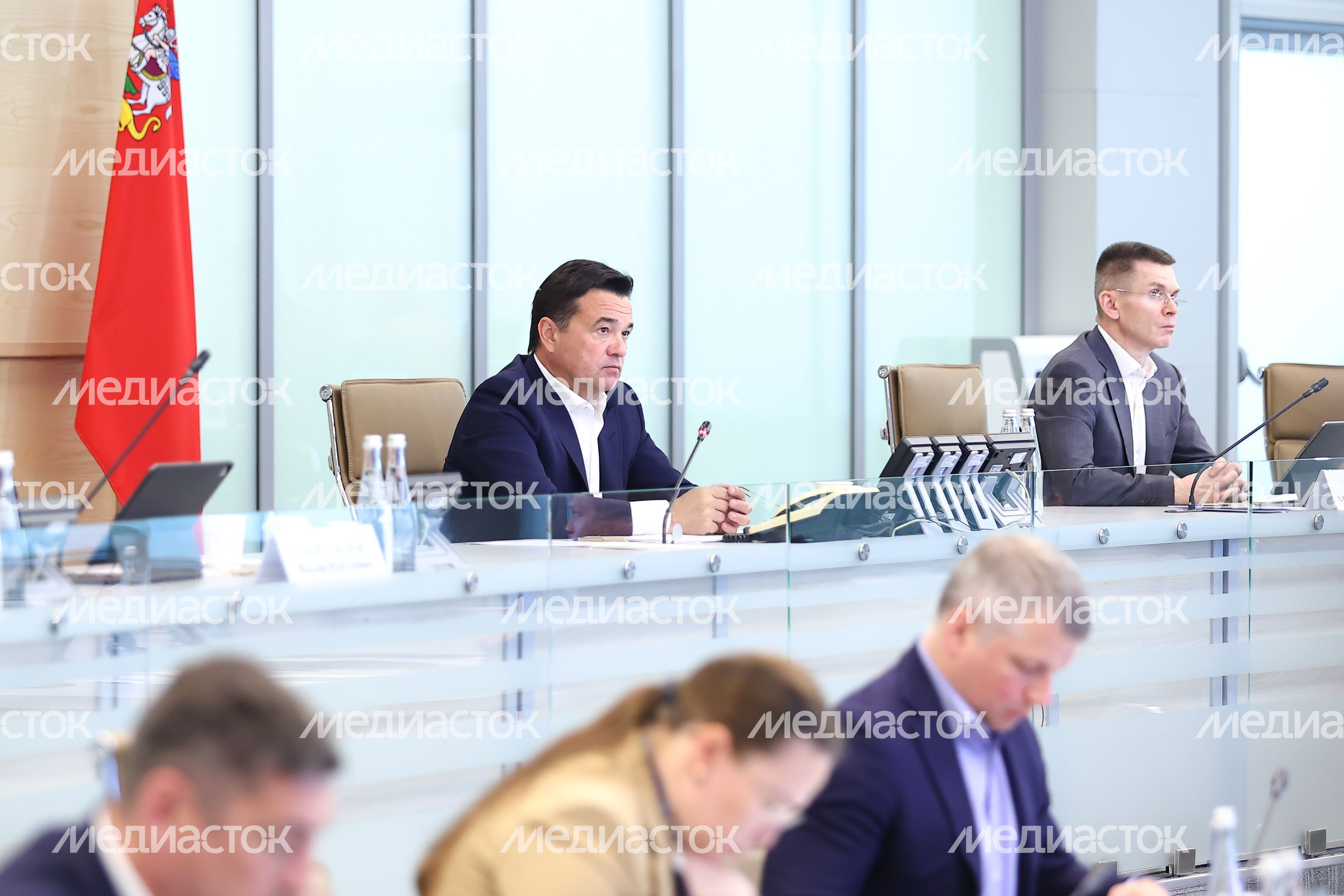 Еженедельное совещание Губернатора Подмосковья с областным правительством и главами муниципалитетов