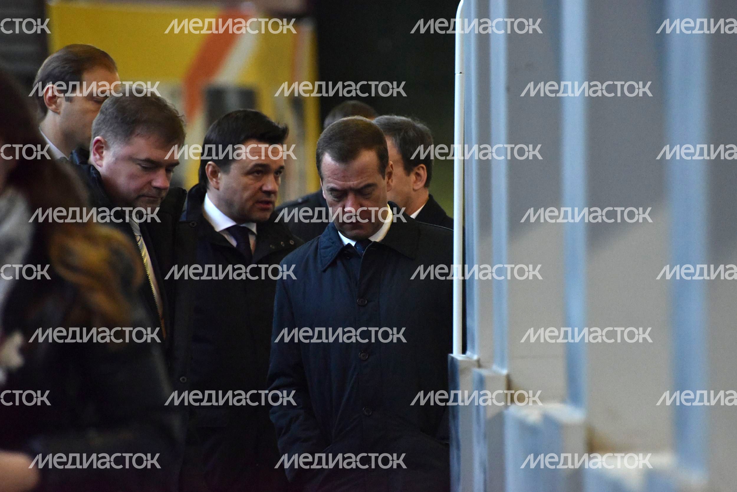 Д. Медведев посетил завод «Станкотех» в Коломне