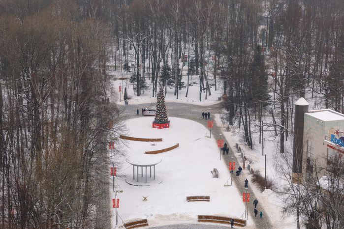 Зимний парк культуры и отдыха имени Л.Н. Толстого в Химках