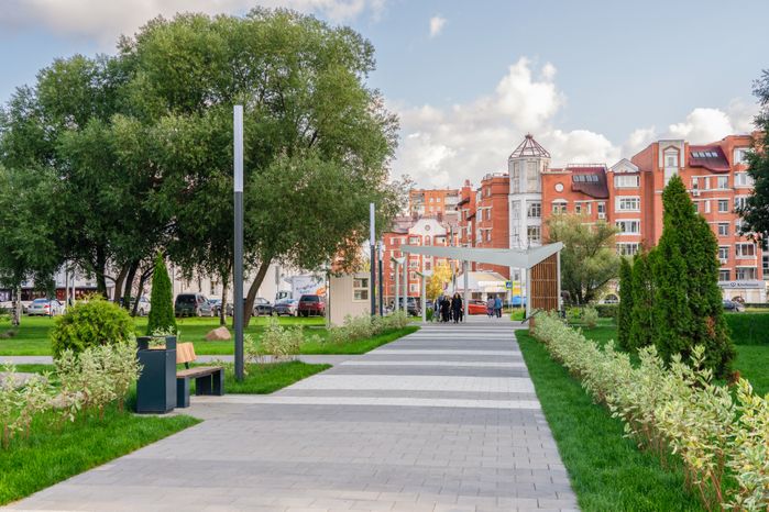 Центральный парк культуры и отдыха  в Лобне