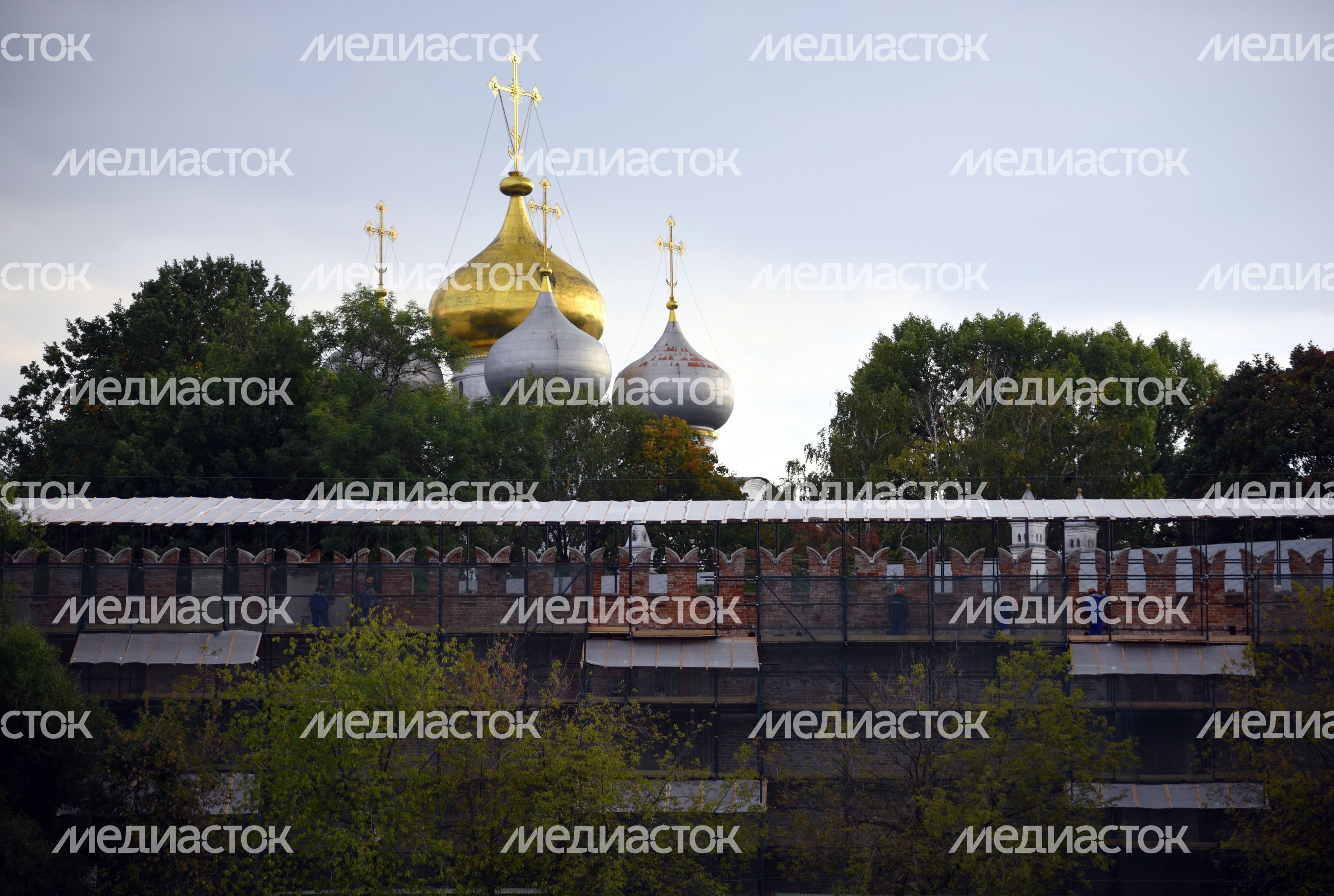 Парк Новодевичьи пруды в Москве