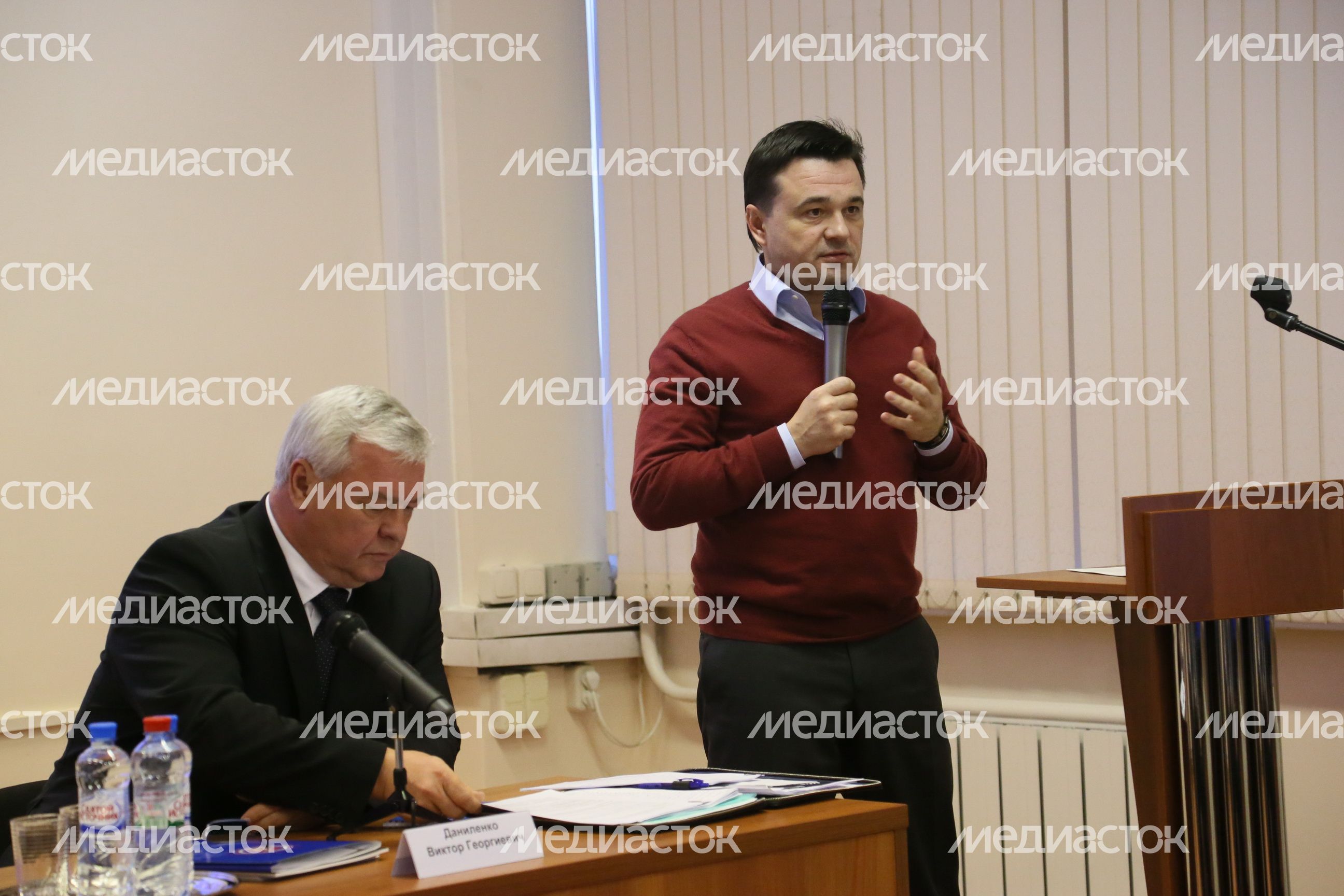 А. Воробьев побывал с рабочим визитом в Мытищинском районе