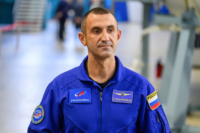 Экзаменационная комплексная тренировка космонавта Роскосмоса Сергея Тетерятникова в Центре подготовки космонавтов
