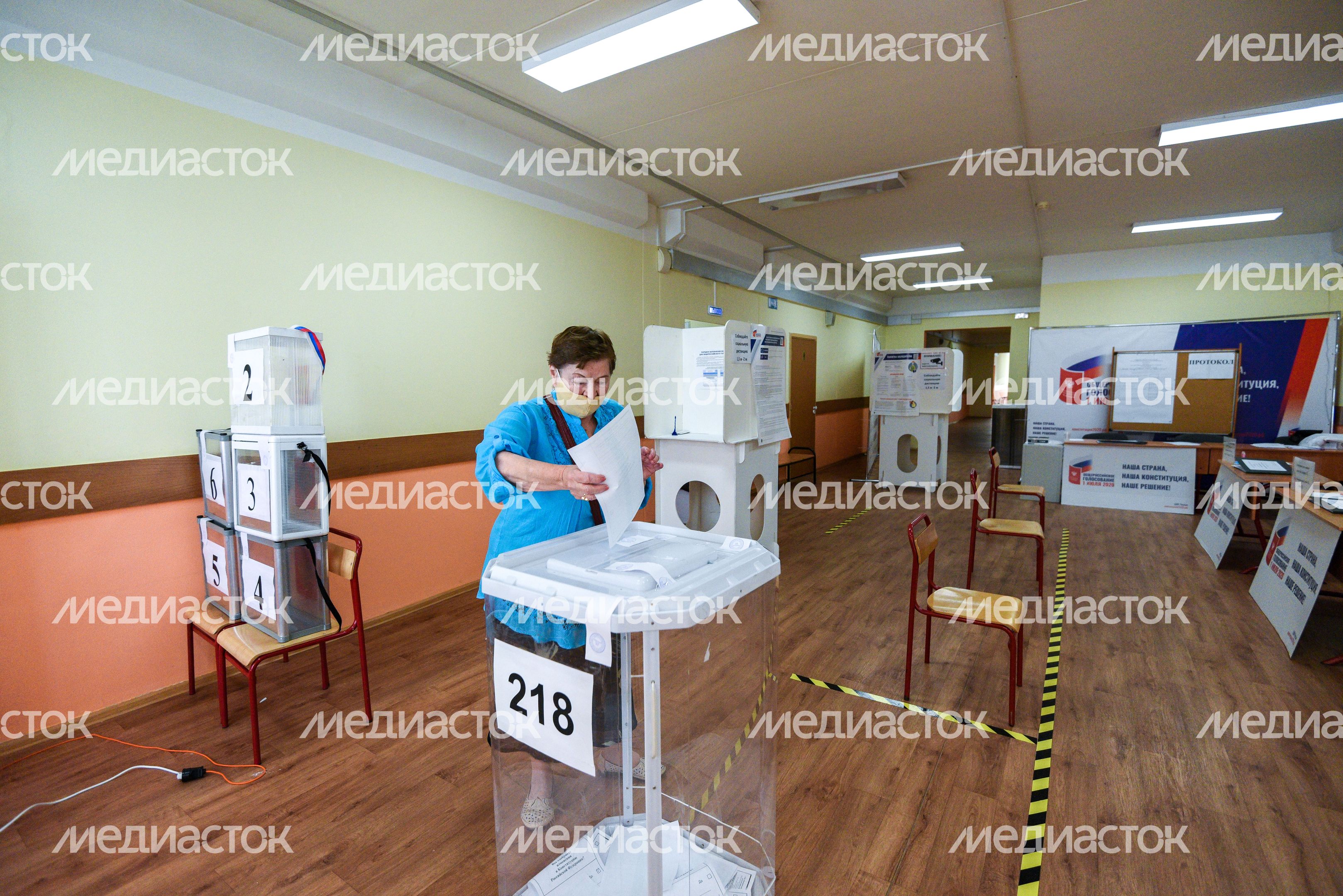Голосование по поправкам в Конституцию Российской Федерации в Москве