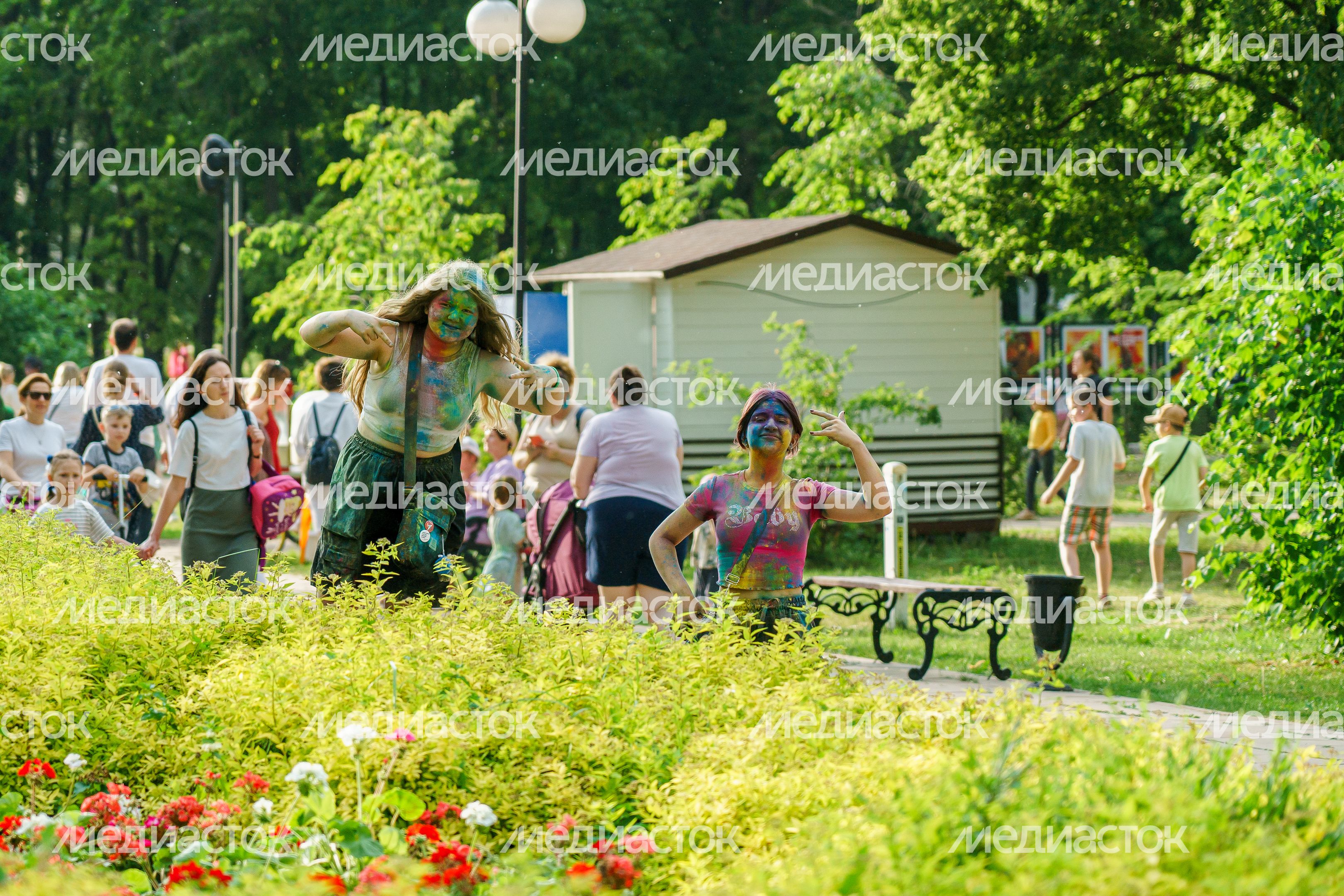 День защиты детей в Центральном парке культуры и отдыха в Люберцах