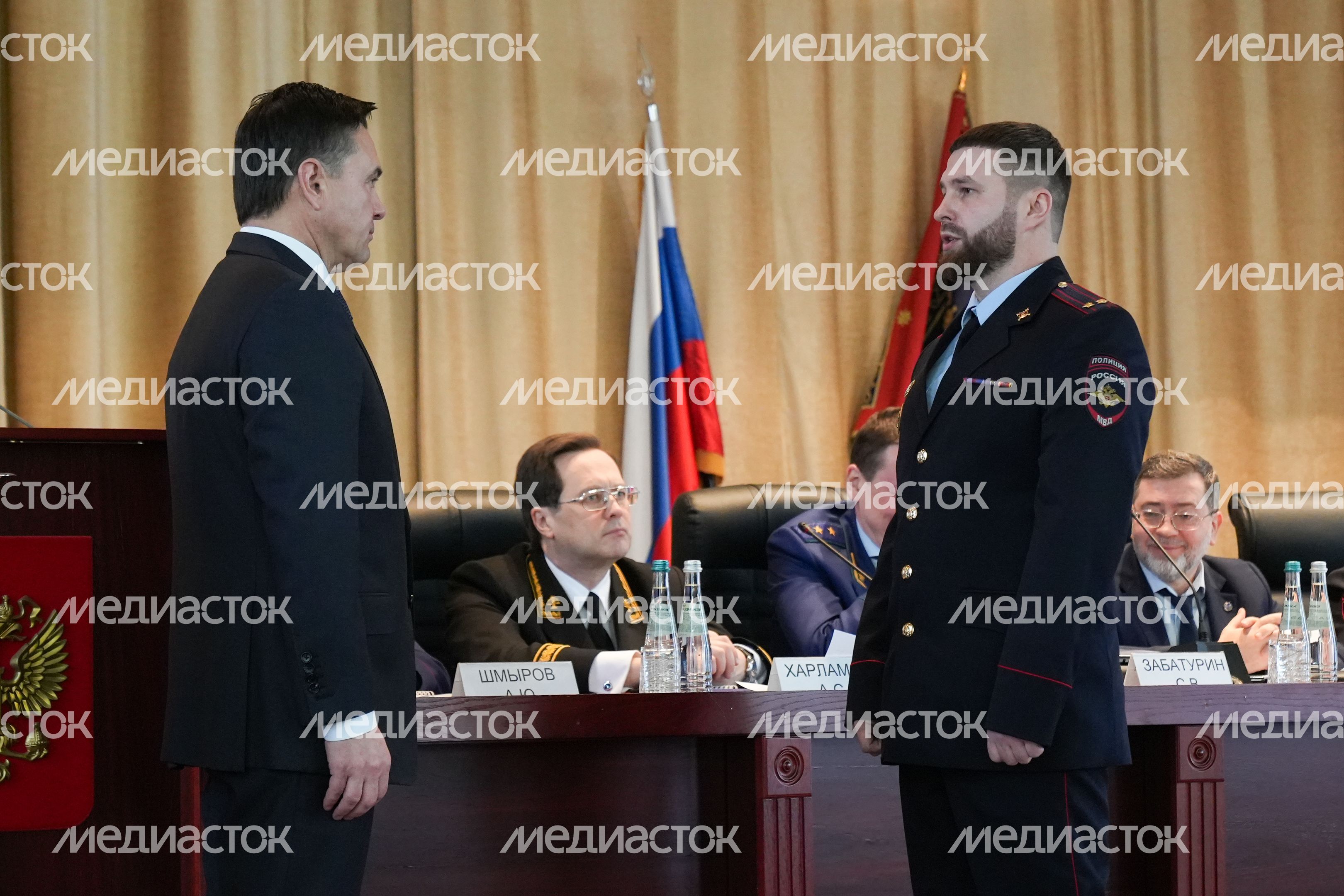 Андрей Воробьев принял участие в заседании коллегии ГУ МВД России по региону