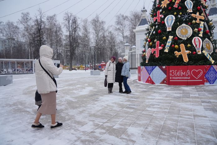 Проверка Губернатором Центрального парка культуры и отдыха в Пушкино
