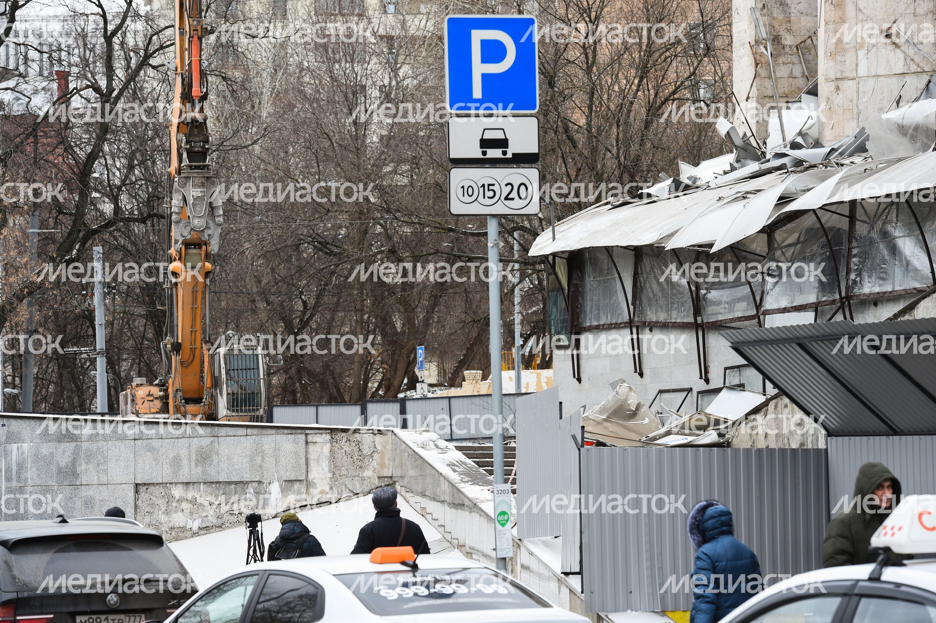 Снос кинотеатра «Соловей» в Москве