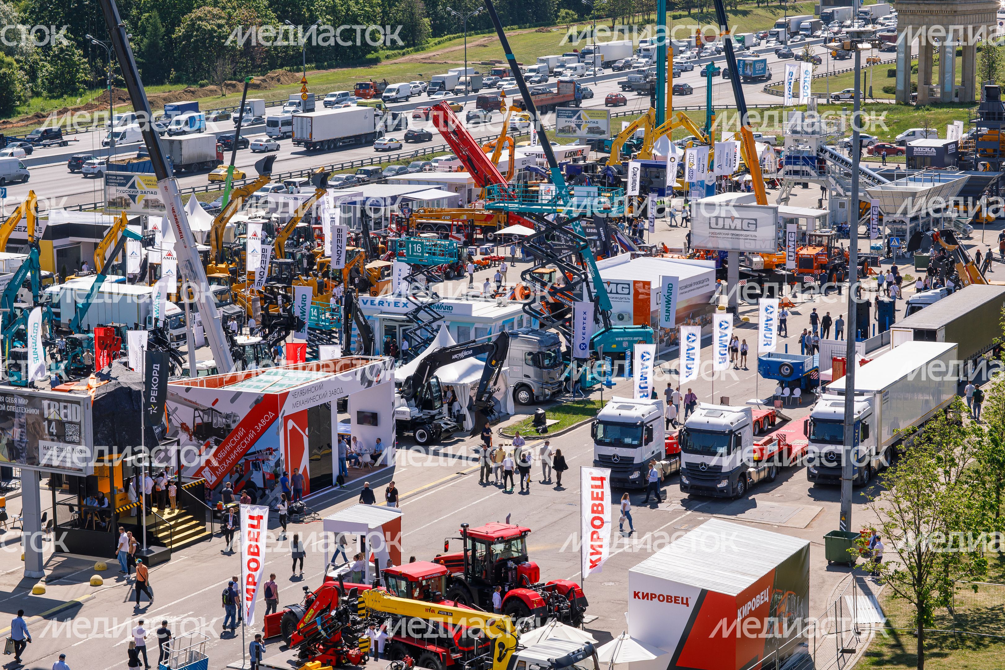 Выставка строительной техники и технологий CTT EXPO в красногорском МВЦ «Крокус Экспо»